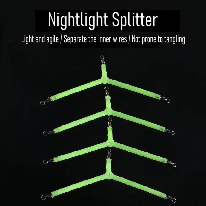 Fishing Boat Oar - Divisor de Linha Luminoso em Aço
