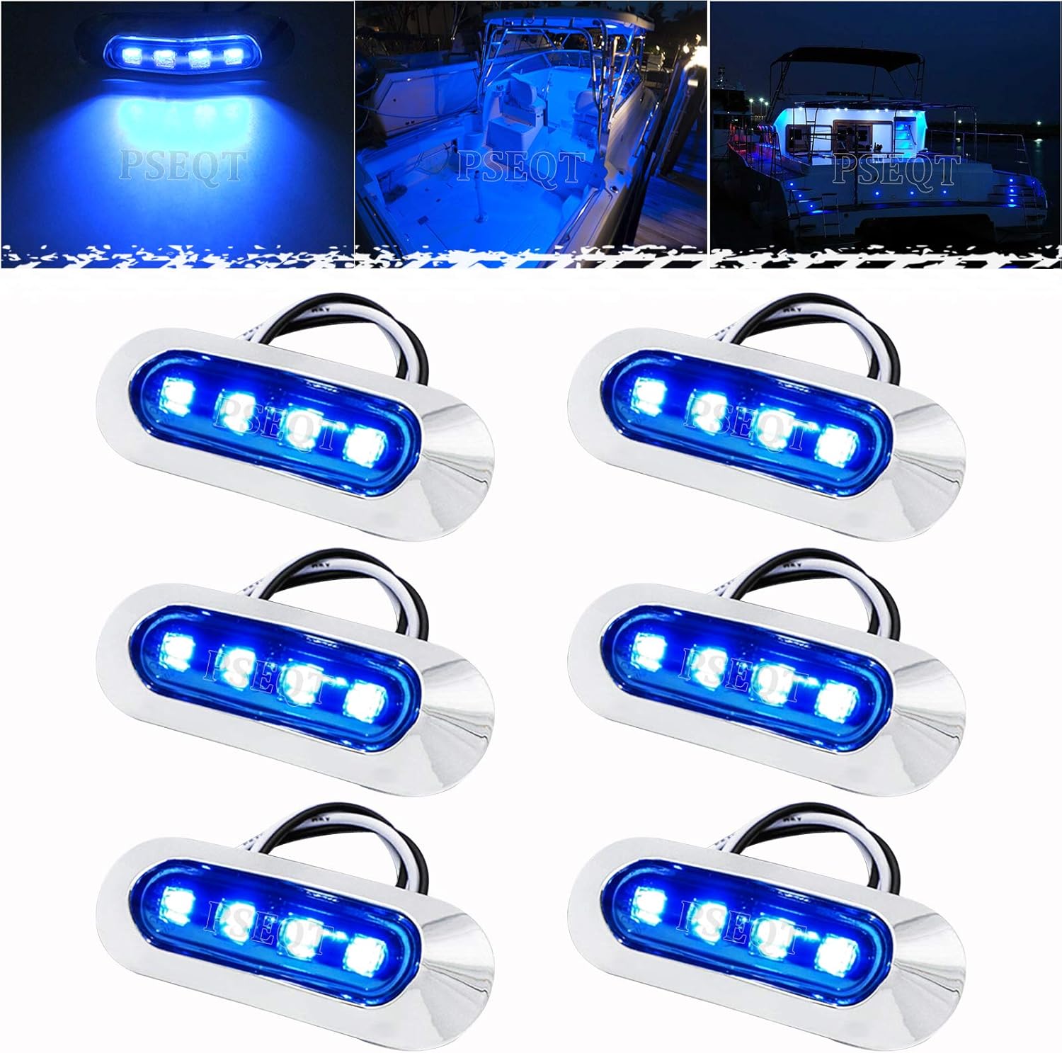 Luzes LED Marítimas à Prova d' - Fishing Boat Navigation Light avaliação e preço