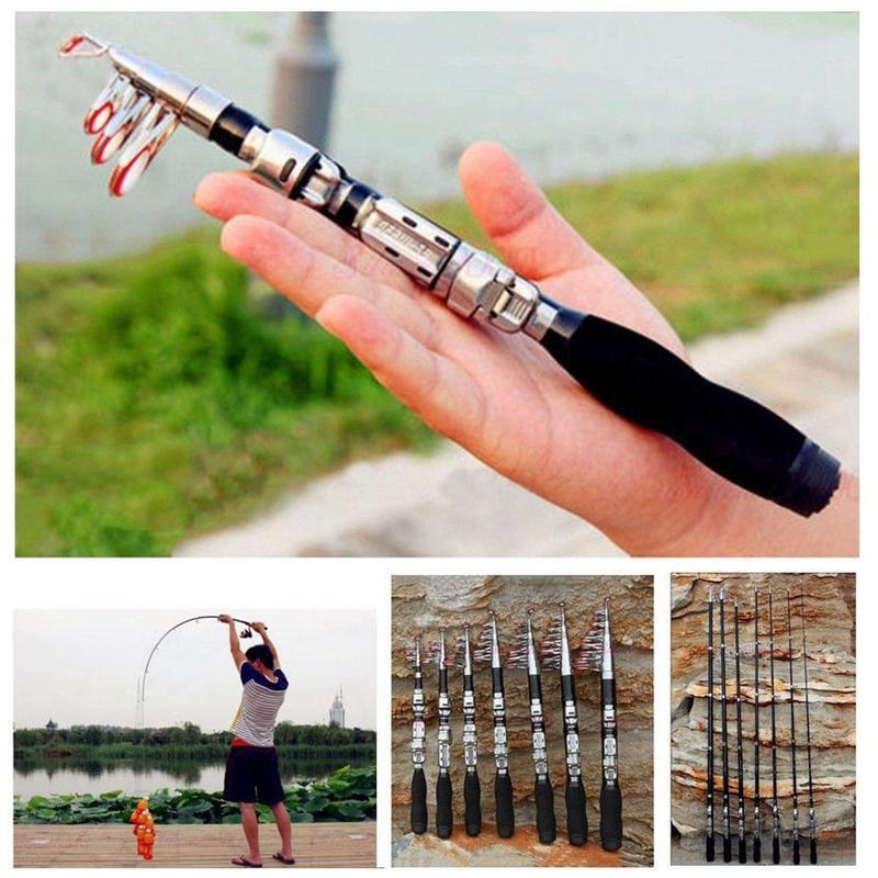 Vara de Pesca Telescópica Mini - Fishing Boat Fiberglass avaliação e preço