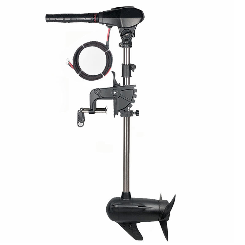 Motor de popa elétrico sem esc - Fishing Boat Outboard Motor avaliação e preço
